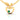 14K Gold Pendant (Without Chain) Apple Design With Stone Accent
