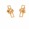 14KT (585) Yellow Gold Stud Earrings for Women