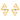 Spark 14KT (585) Yellow Gold and Certified Natural Diamond Stud Earrings