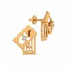 14KT (585) Yellow Gold Stud Earrings for Women