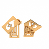 14KT (585) Yellow Gold Stud Earrings for Women