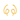 Swirlora 14KT (585) Yellow Gold Stud Earrings