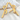 Elara Twist 14KT (585) Yellow Gold and Certified Natural Diamond Stud Earrings