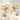 FloraCharm 14KT (585) Yellow Gold and Certified Natural Diamond Stud Earrings
