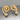 Spirora 14KT (585) Yellow Gold and Certified Natural Diamond Stud Earrings