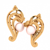 14KT (585) Yellow Gold Stud Earrings for Women