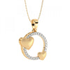 14KT (585) Yellow Gold Pendant for Women