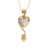 14KT (585) Yellow Gold Pendant for Women