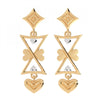 14KT (585) Yellow Gold Earring for Women