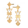 14KT (585) Yellow Gold Earring for Women