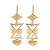 14KT (585) Yellow Gold Earring for Women