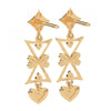 14KT (585) Yellow Gold Earring for Women