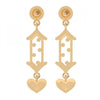 14KT (585) Yellow Gold Earring for Women