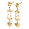 14KT (585) Yellow Gold Earring for Women