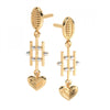 14KT (585) Yellow Gold Earring for Women