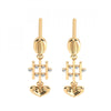 14KT (585) Yellow Gold Earring for Women