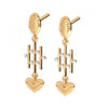 14KT (585) Yellow Gold Earring for Women