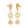 14KT (585) Yellow Gold Earring for Women