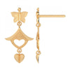 14KT (585) Yellow Gold Earring for Women