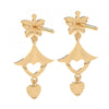 14KT (585) Yellow Gold Earring for Women