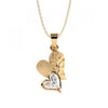 14KT (585) Yellow Gold Pendant for Women