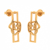 14KT (585) Yellow Gold Stud Earrings for Women