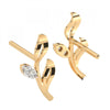 14KT (585) Yellow Gold Earring for Women