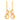 14KT Drop Gold Earrings – Elegant Scroll Filigree Design