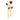 14KT Climb Gold Pendant – Heart & Leaf Ladder Design with Dangling Drops