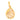 14KT Gold Ginkgo Curve Pendant – Leaf-Inspired Openwork Design