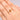 14KT Gold Heart Bloom Women’s Ring with Stone