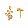 14KT (585) Yellow Gold Earring for Women