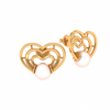 14KT (585) Yellow Gold Stud Earrings for Women