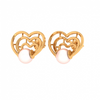 14KT (585) Yellow Gold Stud Earrings for Women