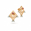 14KT (585) Yellow Gold Stud Earrings for Women