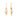 14KT (585) Yellow Gold Earrings for Women