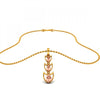 14KT (585) Yellow Gold Pendant for Women