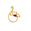 14KT (585) Yellow Gold Pendant for Women