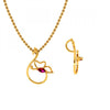 14KT (585) Yellow Gold Pendant for Women