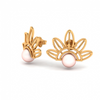 14KT (585) Yellow Gold Stud Earrings for Women