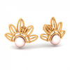 14KT (585) Yellow Gold Stud Earrings for Women