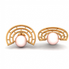 14KT (585) Yellow Gold Stud Earrings for Women