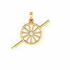 14KT (585) Yellow Gold Pendant for Woman