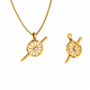 14KT (585) Yellow Gold Pendant for Woman