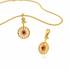 14KT (585) Yellow Gold Pendant for Woman