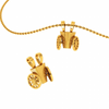 14KT (585) Yellow Gold Pendant for Woman