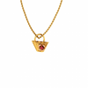 14KT (585) Yellow Gold Pendant for Woman