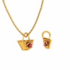 14KT (585) Yellow Gold Pendant for Woman