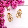 14KT (585) Yellow Gold Stud Earrings for Women