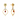 Diamond Embedded Drop Dangler with Precious Red Stone in 14K Gold Earrings